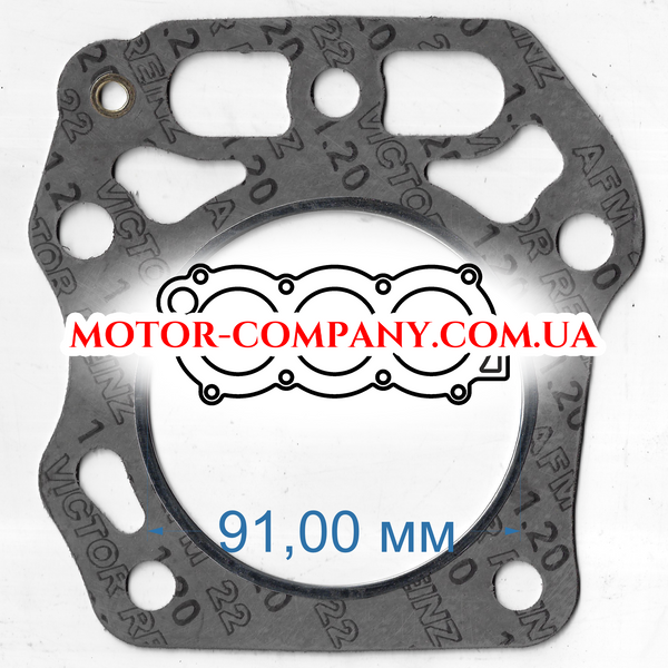 Прокладка ГБЦ генератора CGM DUAL200003P 2443872958 фото