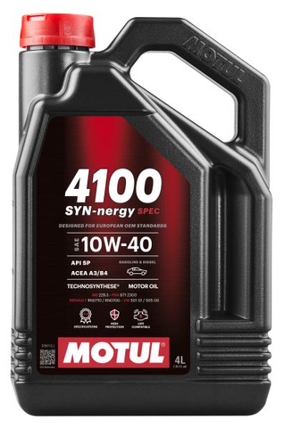 4100 syn-ner S 10W40 4L H0FL27 фото